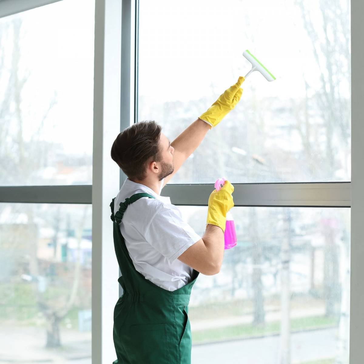Nettoyage surfaces vitrées